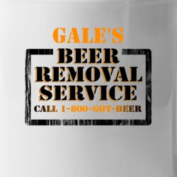 Gale's Beer Removal Service Name Mug