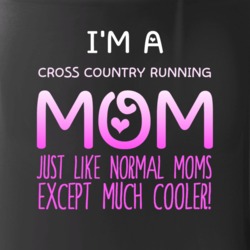 Im A Cross Country Running Mom Much Cooler Sport Fan Mug