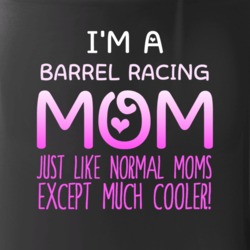 Im A Barrel Racing Mom Much Cooler Sport Fan Mug