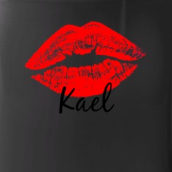 Kael Personalized Name Lips Kiss Love Essential Mug