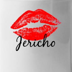 Jericho Personalized Name Lips Kiss Love Essential Mug