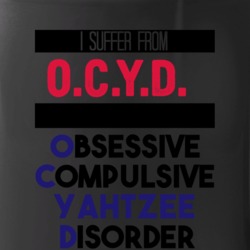 Ocyd Obsessive Yahtzee  Disorder Favorite Sport Mug