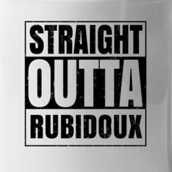Straight Outta Rubidoux High School Funny Compton Parody Cool Mug Mug