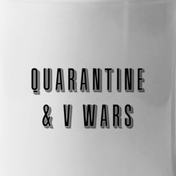 Quarantine And V Wars Social Distancing Streaming Tv Show Fan T Shirt