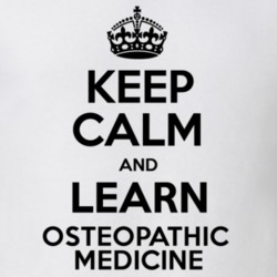 Keep Calm And Learn Osteopathic Medicine School Subject Cool T Shirt