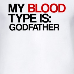 Godfather My Blood Type Is Alcohol Fun T Shirt