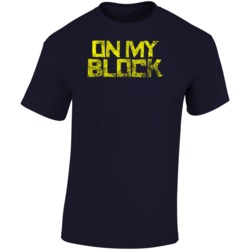 On My Block Logo Best Teen Tv Shows Worn Look T Shirt On My Block Logo Best Teen Tv Shows Worn Look T Shirt