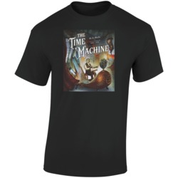 The Time Machine Vintage Popular Book Cover Avid Readers T Shirt The Time Machine Vintage Popular Book Cover Avid Readers T Shirt