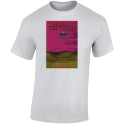 The War Of The Worlds Popular Book Cover Avid Readers T Shirt The War Of The Worlds Popular Book Cover Avid Readers T Shirt