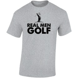 Real Men Golf Fathers Day T Shirt Real Men Golf Fathers Day T Shirt