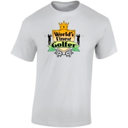 Worlds Finest Golfer Fathers Day T Shirt Worlds Finest Golfer Fathers Day T Shirt