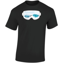 Snow Mountains Ski Goggles T Shirt Snow Mountains Ski Goggles T Shirt