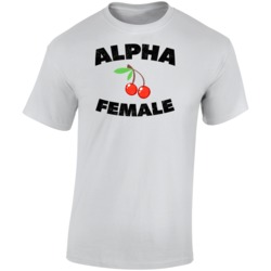 Alpha Female Distressed Cherry T Shirt Alpha Female Distressed Cherry T Shirt