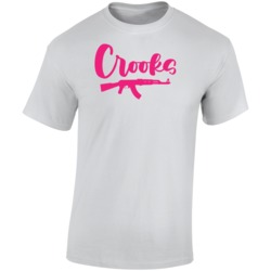 Crooks Machine Gun Gangster T Shirt