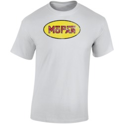 Mopar Logo Car Fan Worn Look T Shirt Mopar Logo Car Fan Worn Look T Shirt