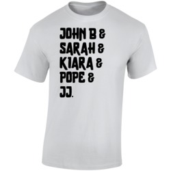 John B Sarah Kiara Pope Jj Outer Banks Names T Shirt John B Sarah Kiara Pope Jj Outer Banks Names T Shirt