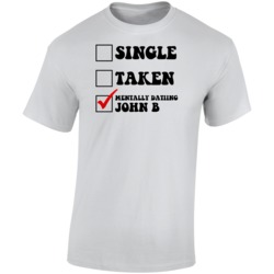 Single Taken Mentally Dating John B The Outer Banks T Shirt Single Taken Mentally Dating John B The Outer Banks T Shirt