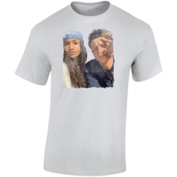 Jj And Kiara Outer Banks Distressed Look Photo T Shirt Jj And Kiara Outer Banks Distressed Look Photo T Shirt