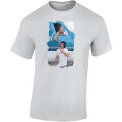 John B Sarah Airplane Vintage Look Photo T Shirt John B Sarah Airplane Vintage Look Photo T Shirt