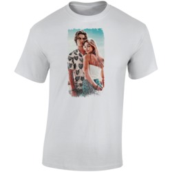 John B And Sarah Outter Banks Distressed Photo T Shirt John B And Sarah Outter Banks Distressed Photo T Shirt