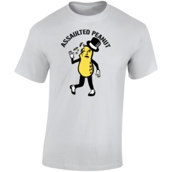 Assaulted Peanut Funny Joke Planter's Salted Peanut T Shirt Assaulted Peanut Funny Joke Planter's Salted Peanut T Shirt