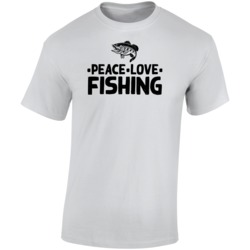 Peace Love Fishing T Shirt Peace Love Fishing T Shirt