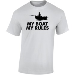 My Boat My Rules Fishing T Shirt My Boat My Rules Fishing T Shirt