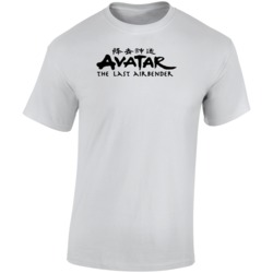 Avatar The Last Airbender Black Logo T Shirt Avatar The Last Airbender Black Logo T Shirt