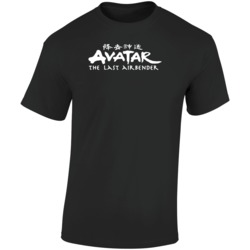 Avatar The Last Airbender White Logo T Shirt Avatar The Last Airbender White Logo T Shirt