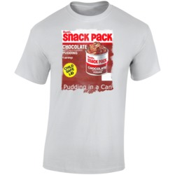 Snack Pack Pudding In A Can 80s Nostalgia T Shirt Snack Pack Pudding In A Can 80s Nostalgia T Shirt