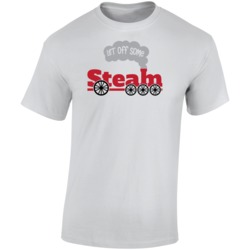Let Off Some Steam Funny Locomotive Fan T Shirt