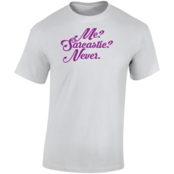 Me Sarcastic Never Funny Sarcasm T Shirt
