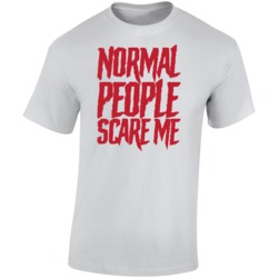 Normal People Scare Me Funny Anti Social T Shirt