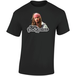 Captain Jack Sparrow Best Movie Character T Shirt Captain Jack Sparrow Best Movie Character T Shirt