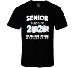 Senior Class Of 2020 The Year Got Real Funny T Shirt Senior Class Of 2020 The Year Got Real Funny T Shirt