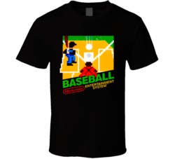 Baseball Retro Nintendo Video Game T Shirt Baseball Retro Nintendo Video Game T Shirt