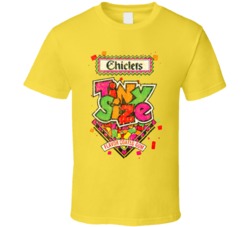 Chicklets Tiny Size Gum Vintage Grunge Look T Shirt Chicklets Tiny Size Gum Vintage Grunge Look T Shirt