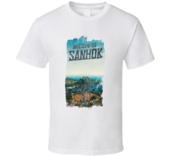 Welcome To Sanhok Video Game T Shirt Welcome To Sanhok Video Game T Shirt