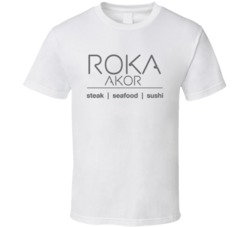 Roka Akor Chicago Restaurant T Shirt Roka Akor Chicago Restaurant T Shirt