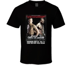 Chuck Liddell Vs Rampage Jackson Mma Fighter Fan T Shirt Chuck Liddell Vs Rampage Jackson Mma Fighter Fan T Shirt