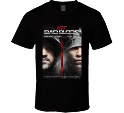 Chuck Liddell Vs Tito Ortiz Bad Blood Mma Fan T Shirt Chuck Liddell Vs Tito Ortiz Bad Blood Mma Fan T Shirt