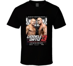 Chuck Liddell Vs Tito Ortiz 3 Mma Fight Fan T Shirt Chuck Liddell Vs Tito Ortiz 3 Mma Fight Fan T Shirt