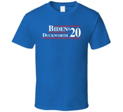 Joe Biden Tammy Duckworth 2020 Presidential T Shirt Joe Biden Tammy Duckworth 2020 Presidential T Shirt