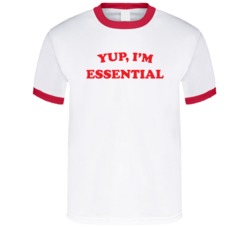 Yup I'm Essential Worker 2020 T Shirt Yup I'm Essential Worker 2020 T Shirt