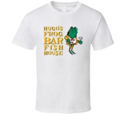 Hugos Frog Bar And Fish House Chicago Restaurant T Shirt
