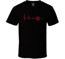 Dice Heart Beat Dnd Dungens Dragons Nerd Gamer T Shirt Dice Heart Beat Dnd Dungens Dragons Nerd Gamer T Shirt