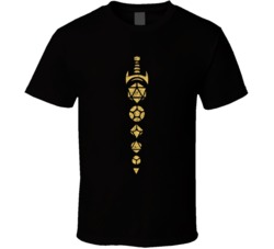 Dice Sword Dnd Dungens Dragons Nerd Gamer T Shirt Dice Sword Dnd Dungens Dragons Nerd Gamer T Shirt
