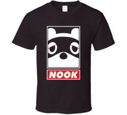 Tom Nook Poster Animal Crossing New Horizon Video Game T Shirt Tom Nook Poster Animal Crossing New Horizon Video Game T Shirt