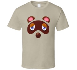 Tom Nook Face Animal Crossing New Horizon Video Game T Shirt Tom Nook Face Animal Crossing New Horizon Video Game T Shirt