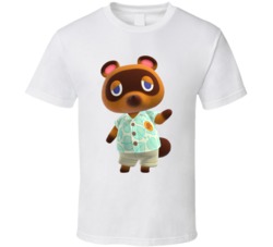 Tom Nook Animal Crossing New Horizon Video Game T Shirt Tom Nook Animal Crossing New Horizon Video Game T Shirt